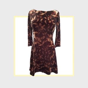 Laundry by Shelli Segal Velvet Dress size large